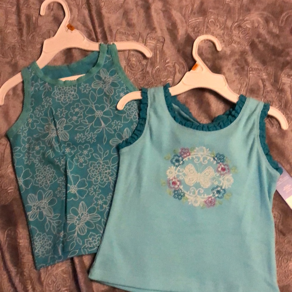 NWT- 2 Carter’s blue tank tops